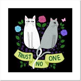 Trust No One! Posters and Art